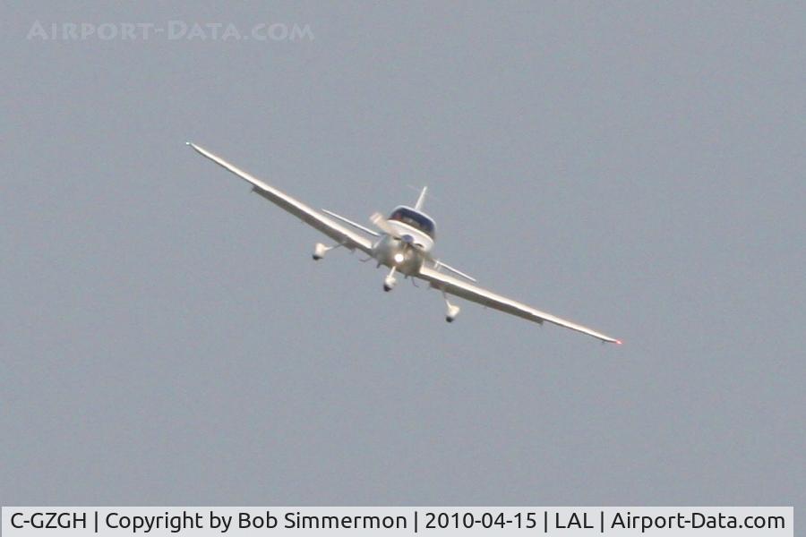 C-GZGH, 2003 Cirrus SR20 C/N 1343, Arriving at Lakeland, FL during Sun N Fun 2010.