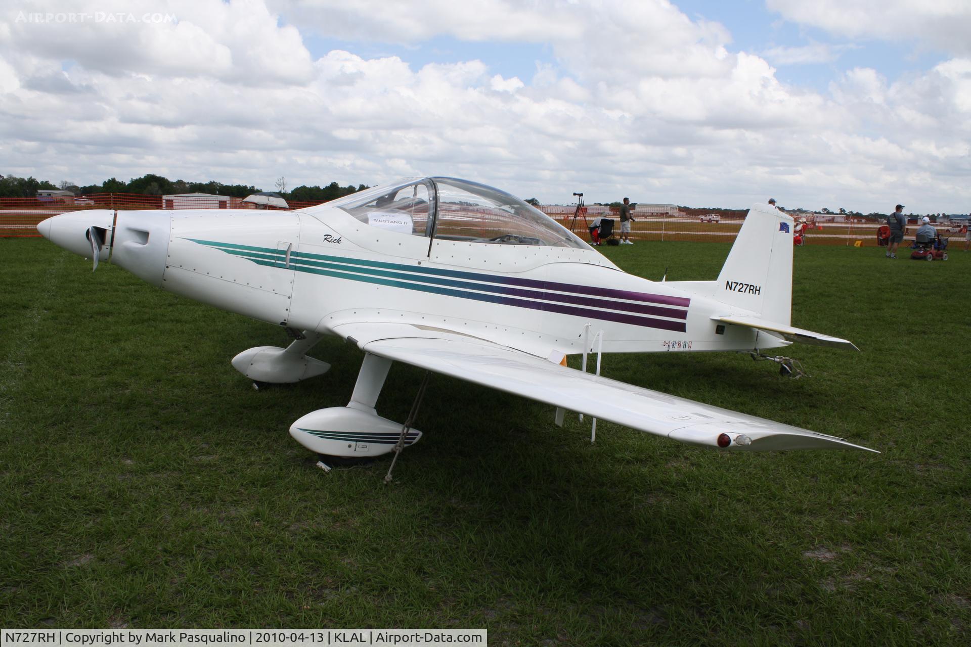 N727RH, Bushby Mustang II C/N M-II-1209, Mustang M-II