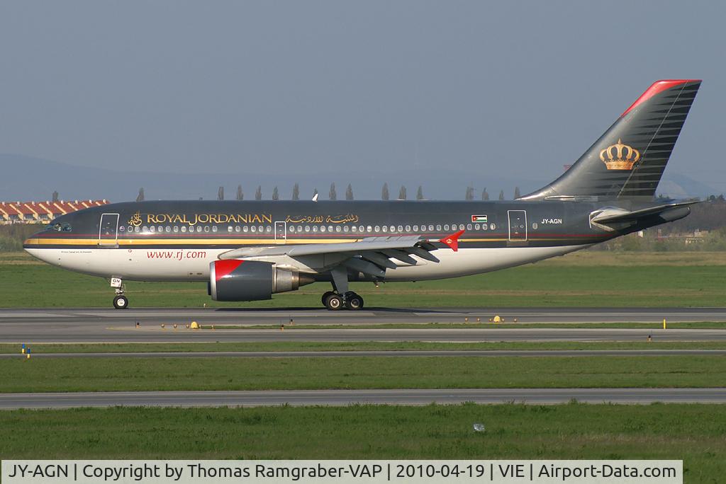 JY-AGN, 1989 Airbus A310-304 C/N 531, Royal Jordanian Airbus A310