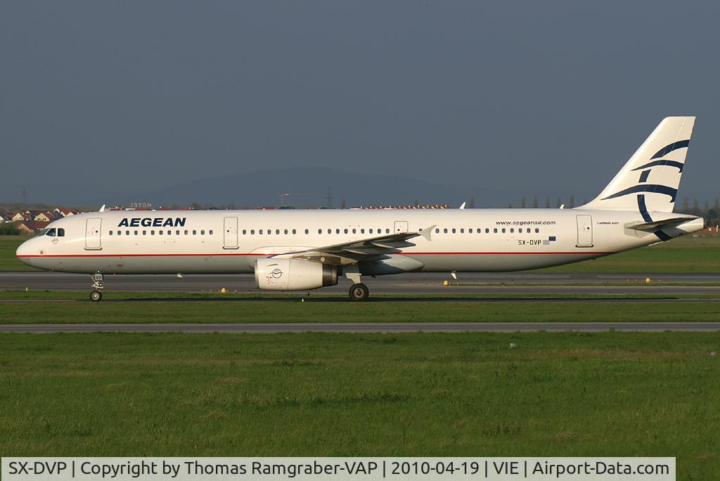 SX-DVP, 2008 Airbus A321-232 C/N 3527, Aegean Airlines Airbus A321
