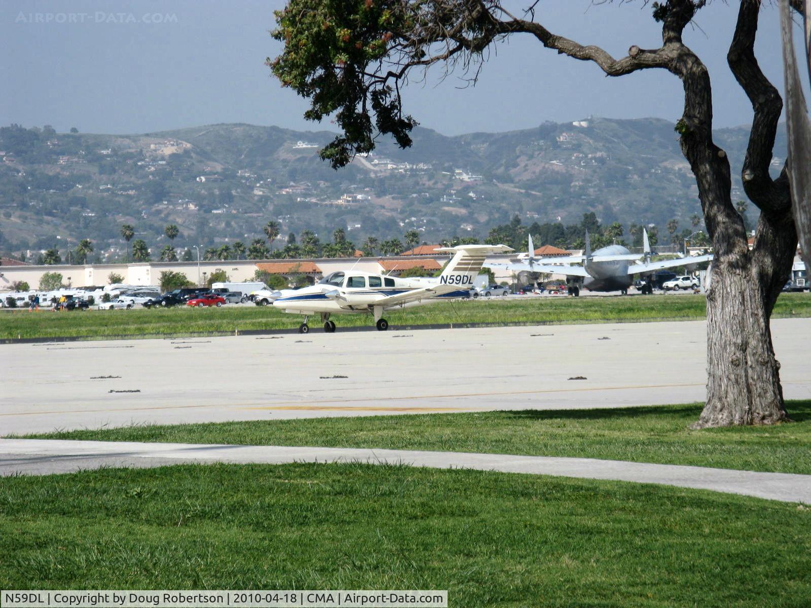 N59DL, 1979 Beech 76 Duchess C/N ME-143, 1979 Beech 76 DUCHESS, two Lycoming O&VO-360 180 Hp each, counter-rotating CS props, T tail twin