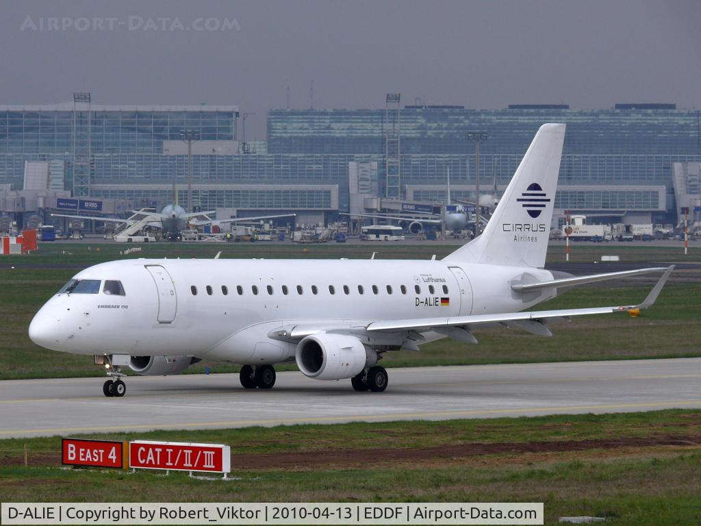 D-ALIE, 2004 Embraer 170LR (ERJ-170-100LR) C/N 17000059, Cirrus Airlines; Embraer 170