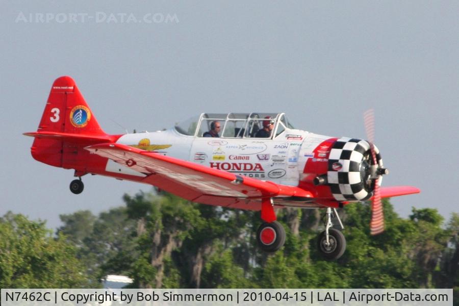 N7462C, North American AT-6B Texan C/N 121-43211, Sun N Fun 2010