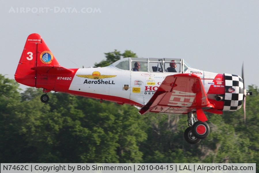 N7462C, North American AT-6B Texan C/N 121-43211, Sun N Fun 2010