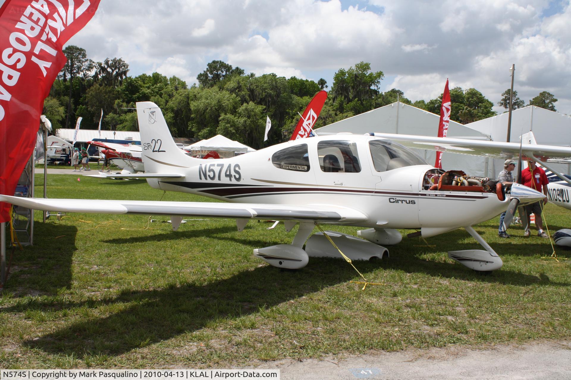 N574S, 2002 Cirrus SR22 C/N 0343, SR22