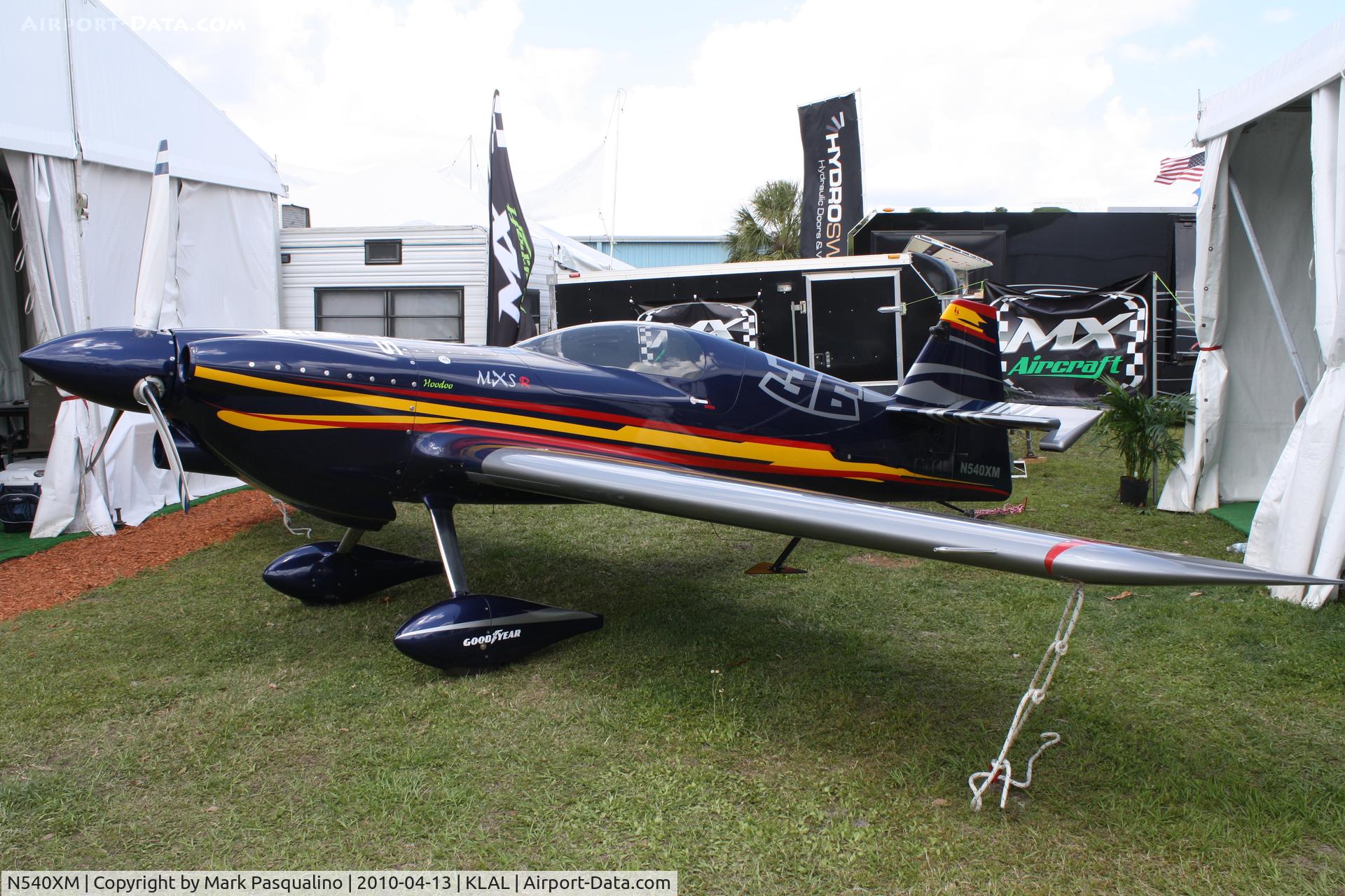 N540XM, 2008 MXR Technologies MXS C/N 003, MXS