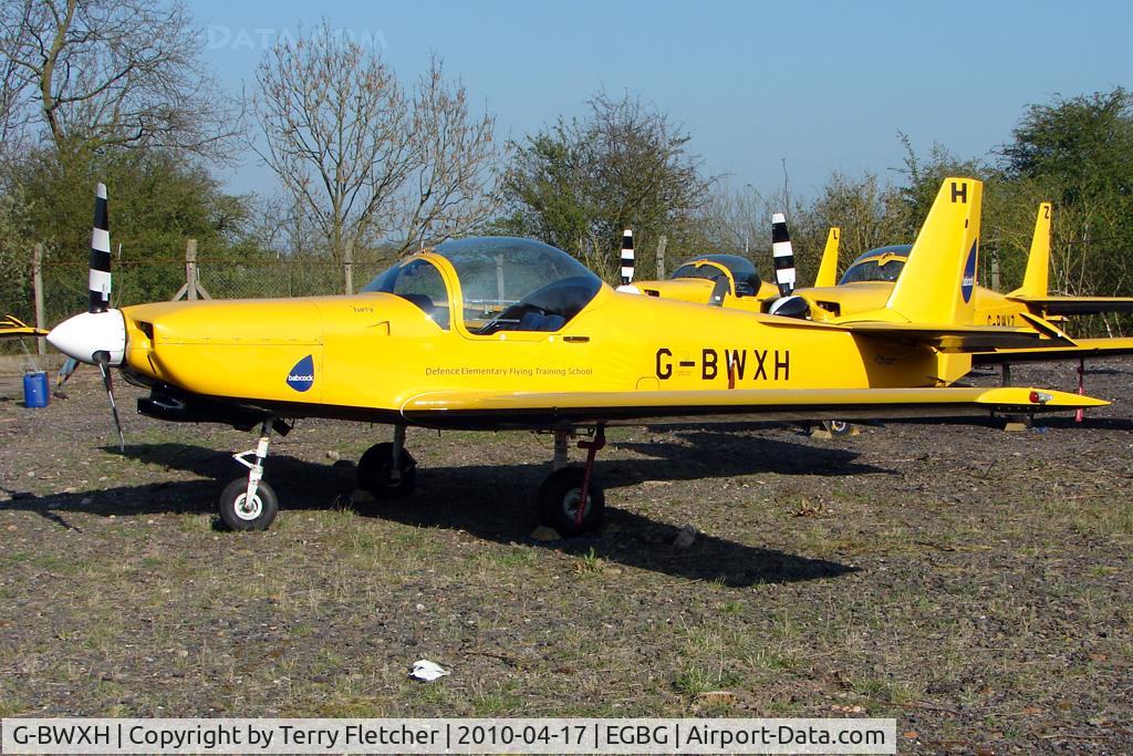 G-BWXH, 1996 Slingsby T-67M-260 Firefly C/N 2243, One of 27 stored SLINGSBY T67M260 at Leicester