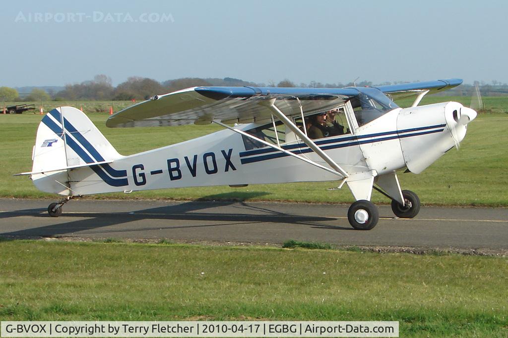 G-BVOX, Taylorcraft F-22 C/N 2208, 1991 Taylorcraft Aviation Corporation TAYLORCRAFT F-22 at Leicester