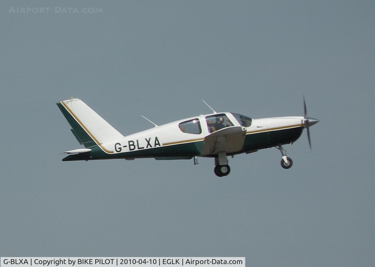 G-BLXA, 1982 Socata TB-20 Trinidad C/N 284, CLIMB OUT FROM RWY 07