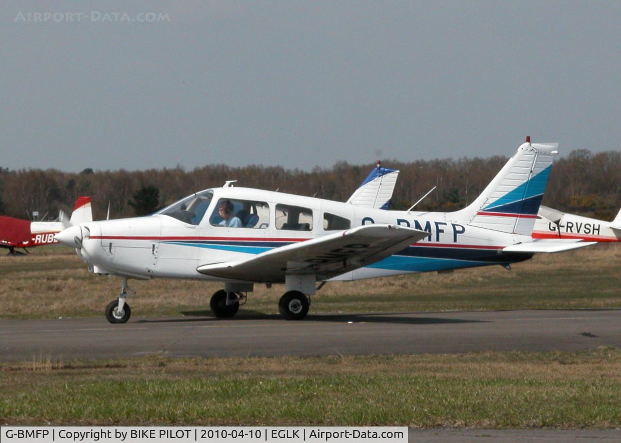 G-BMFP, 1979 Piper PA-28-161 Cherokee Warrior II C/N 28-7916243, RESIDENT WARRIOR