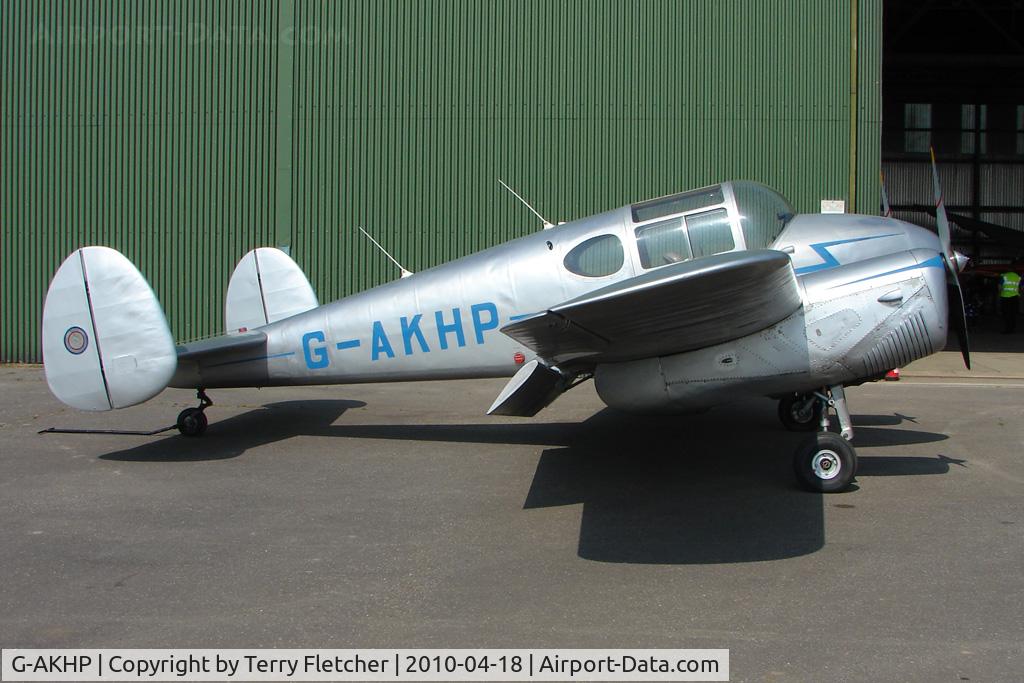 G-AKHP, 1947 Miles M65 Gemini 1A C/N 6519, 1947 Miles Aircraft Ltd MILES M65 GEMINI 1A, c/n: 6519 at North Cotes Airfield