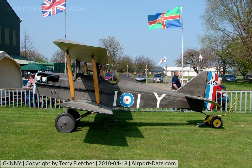 G-INNY, 1983 Royal Aircraft Factory SE-5A Replica C/N PFA 020-10439, 1983 Ordish Rm REPLICA SE5A at North Cotes Airfield