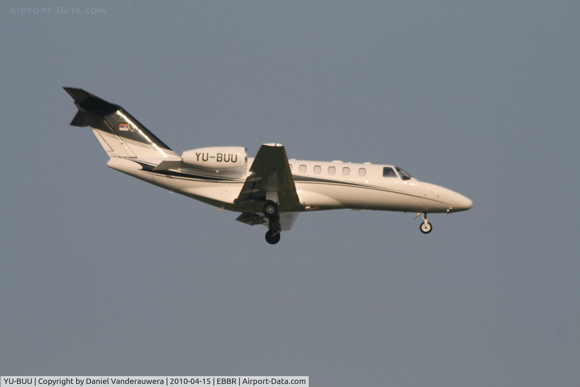 YU-BUU, 2008 Cessna 525A CitationJet CJ2+ C/N 525A-0411, Arrival to RWY 02