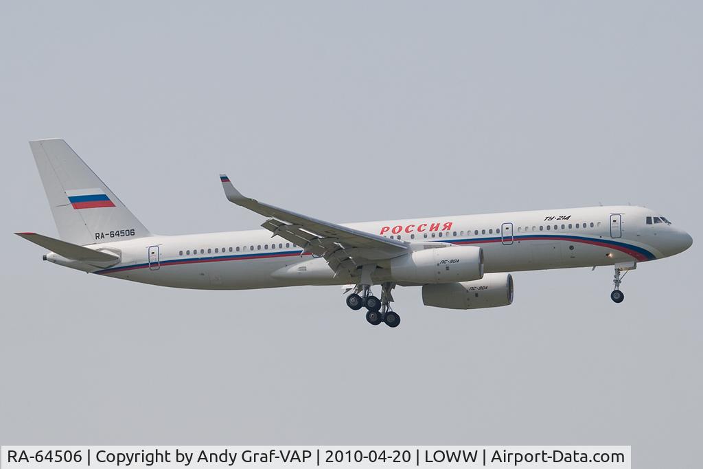 RA-64506, 2001 Tupolev Tu-214 C/N 44204006, Rossija TU214