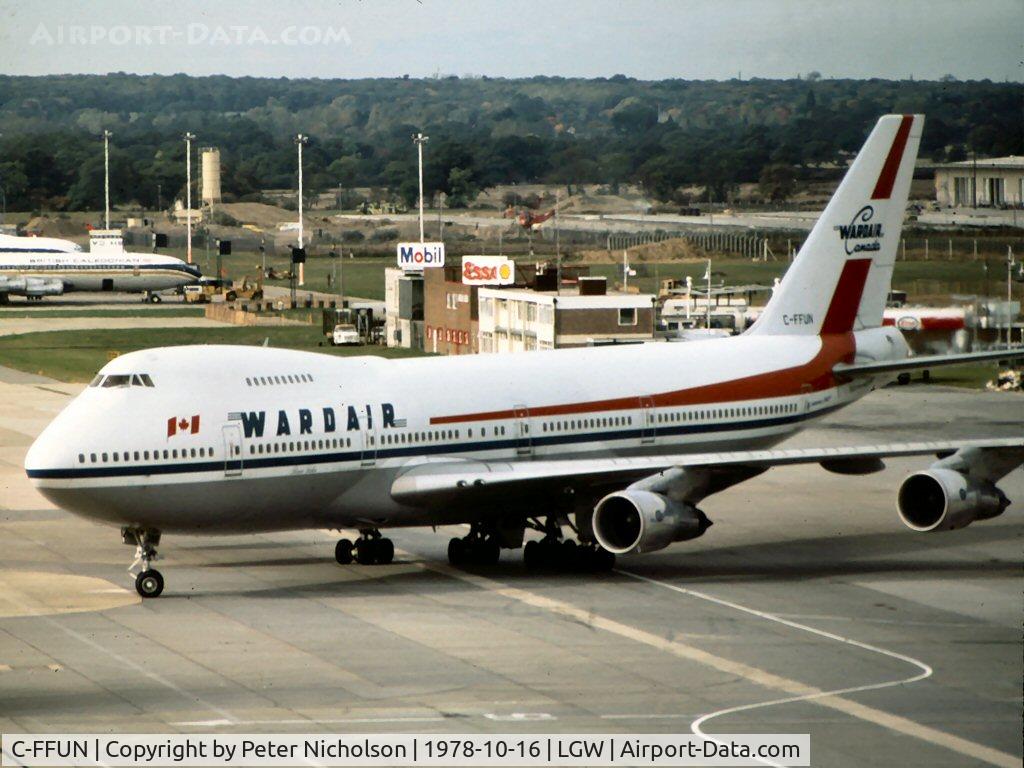 C-FFUN, 1971 Boeing 747-1D1 C/N 20305, Boeing 747-1D1 