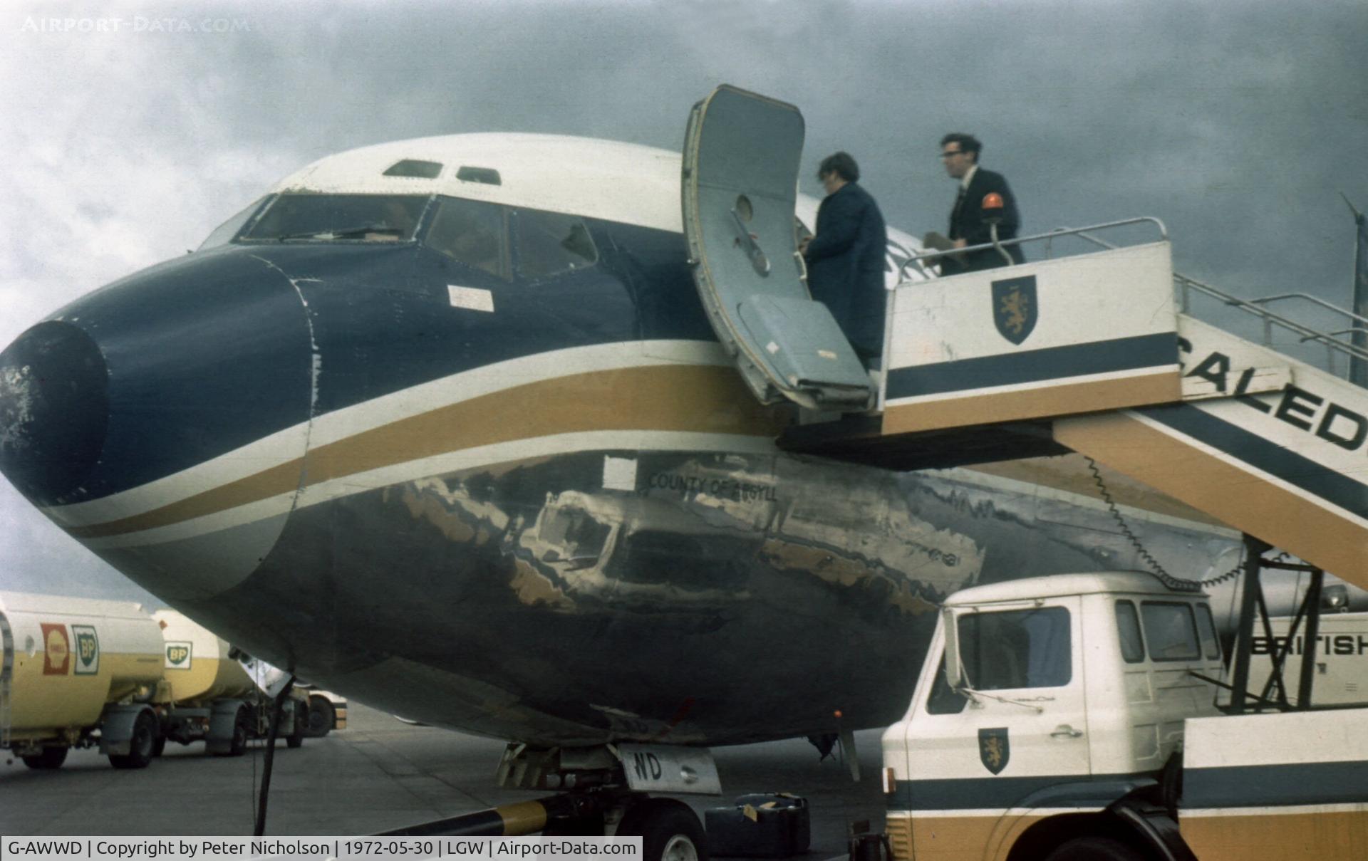 G-AWWD, 1967 Boeing 707-349C C/N 19355, Boeing 707-349C 