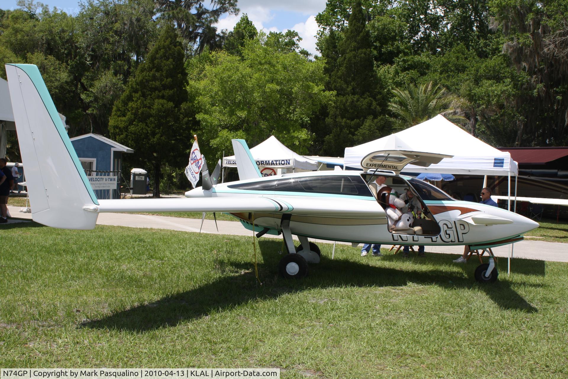 N74GP, Velocity Velocity TXL5 RG C/N 3RX165, Velocity TXL-5 RG