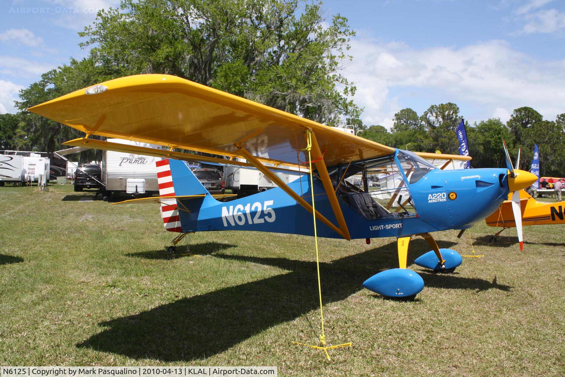 N6125, 2009 Aeropro CZ A220 C/N 28609, Aeropro Cz A220