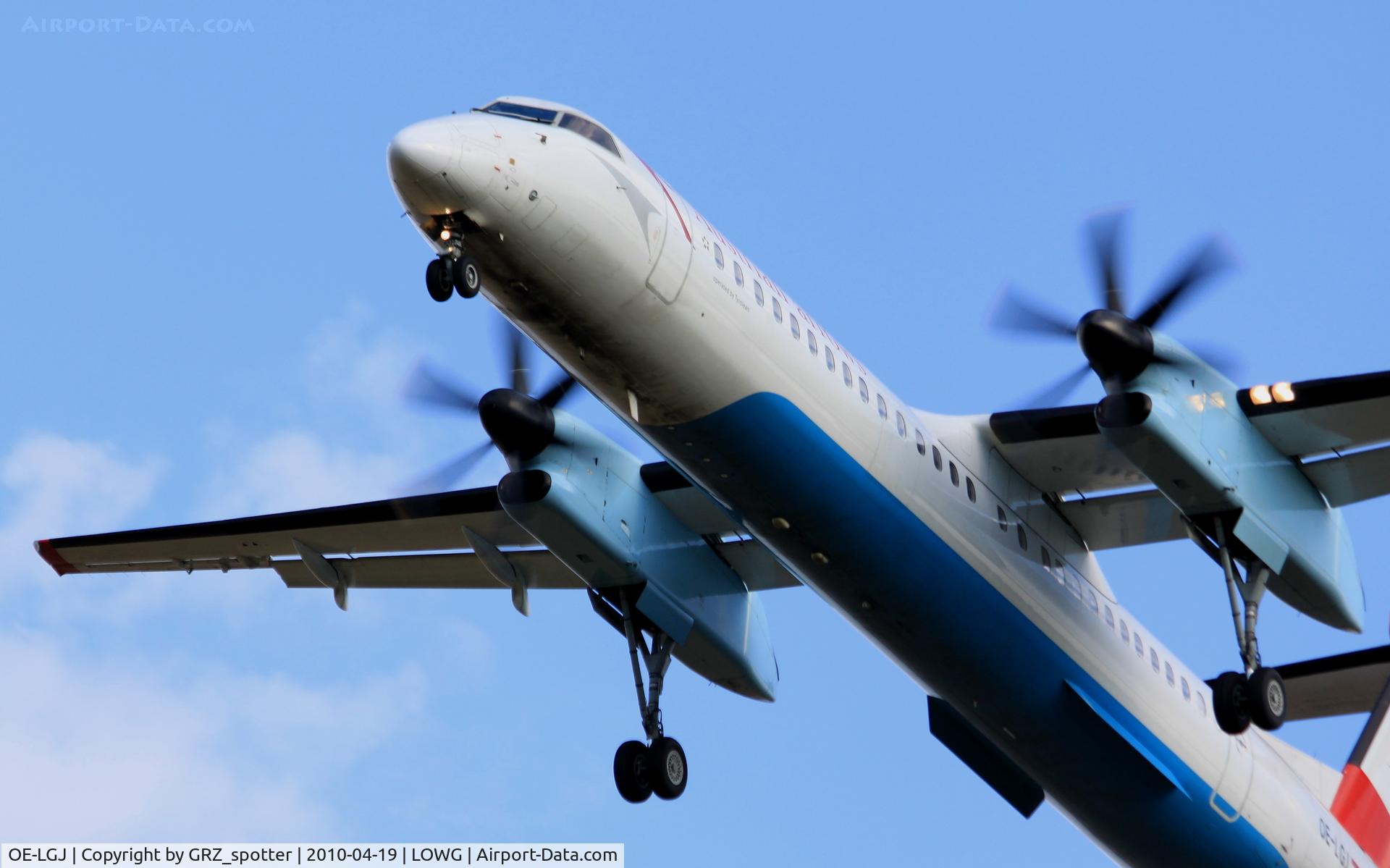 OE-LGJ, 2005 De Havilland Canada DHC-8-402Q Dash 8 C/N 4104, AUA dash 8Q-400