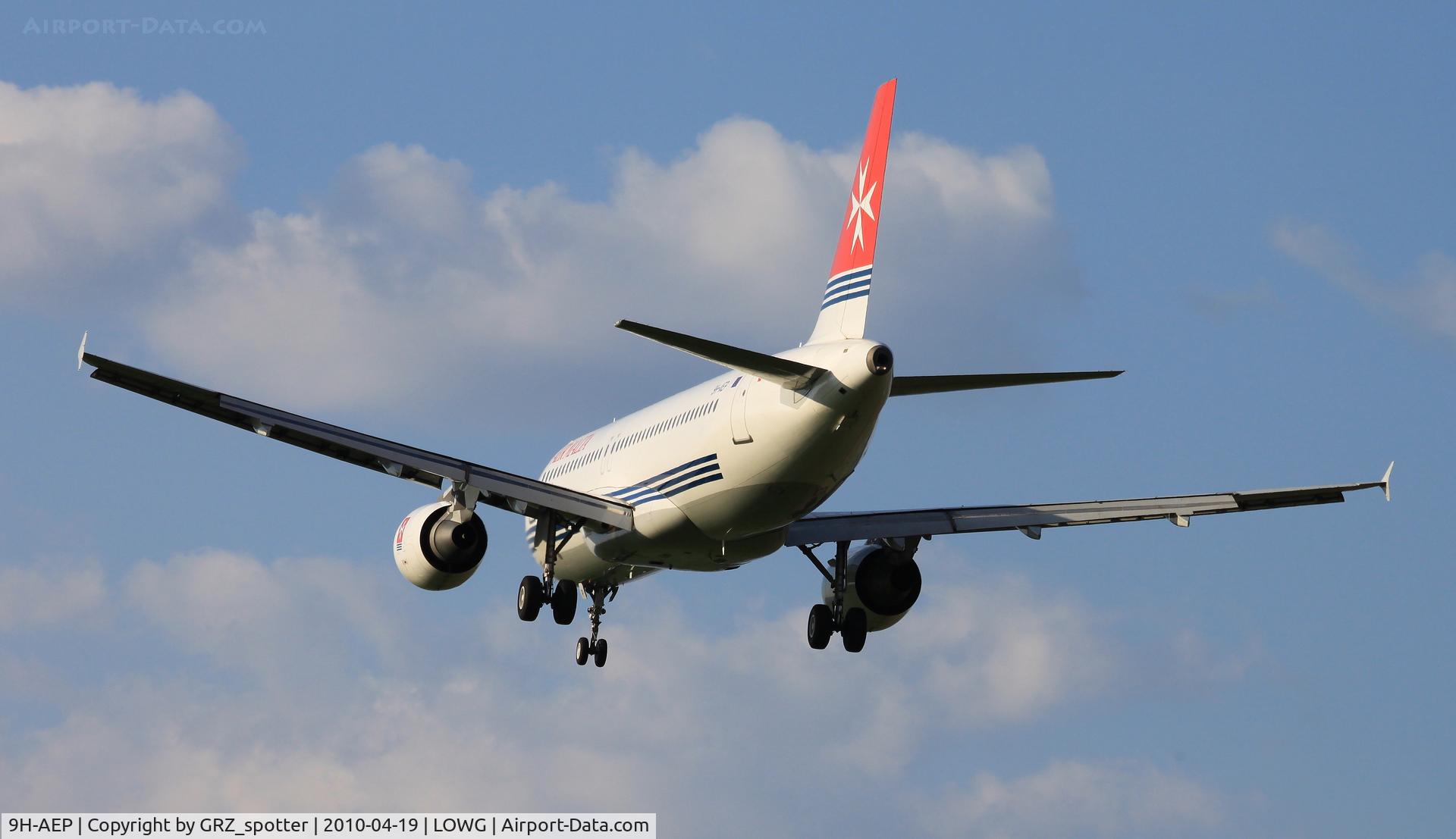 9H-AEP, 2007 Airbus A320-214 C/N 3056, Air Malta A320