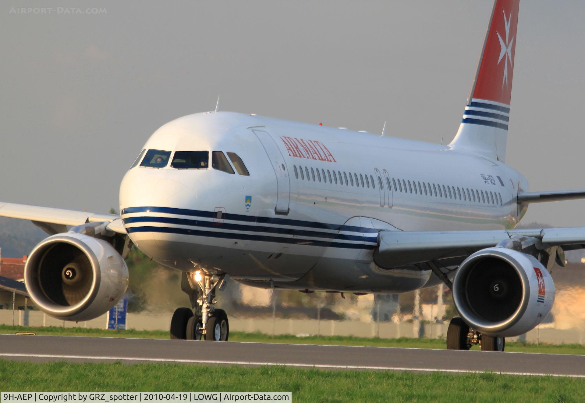 9H-AEP, 2007 Airbus A320-214 C/N 3056, Air Malta A320