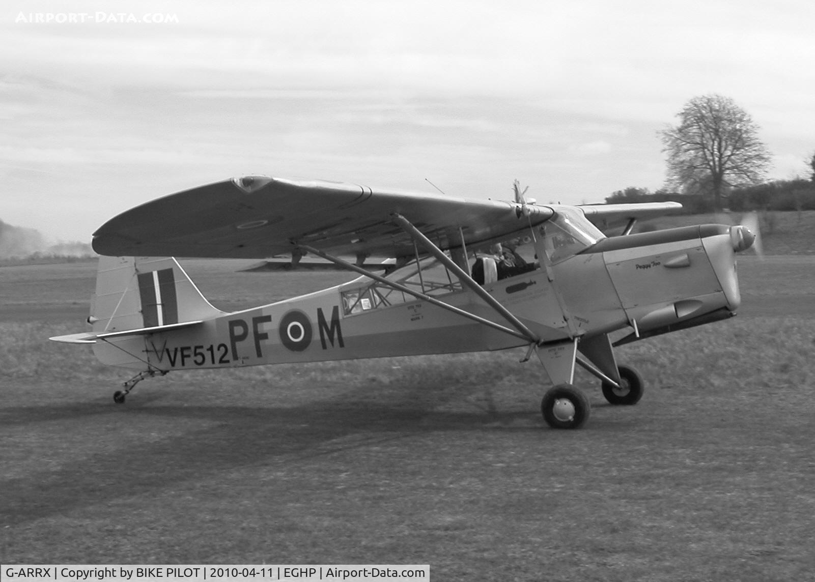 G-ARRX, 1946 Auster 6A Tugmaster C/N 2281, LOCAL AUSTER, JODEL FLY-IN 2010/04/11