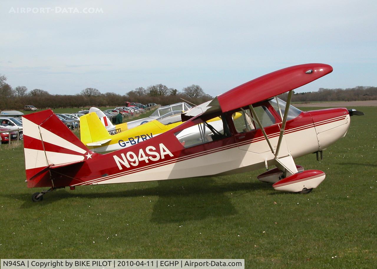N94SA, 1965 Champion 7ECA Citabria C/N 227, JODEL FLY-IN 2010-04-11