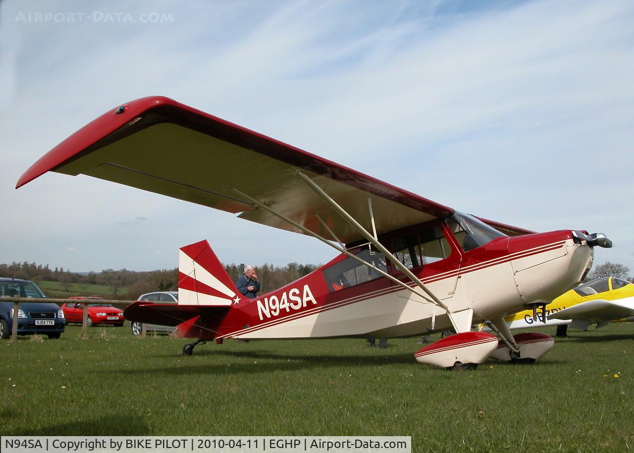N94SA, 1965 Champion 7ECA Citabria C/N 227, JODEL FLY-IN 2010-04-11