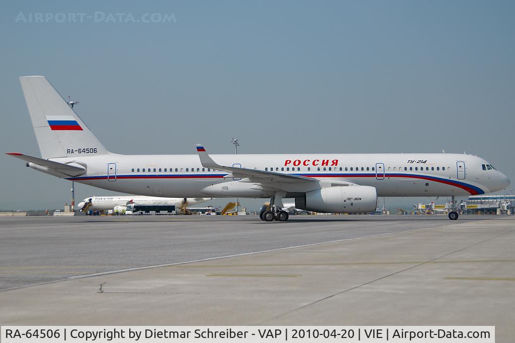 RA-64506, 2001 Tupolev Tu-214 C/N 44204006, Rossija Tupolev 214