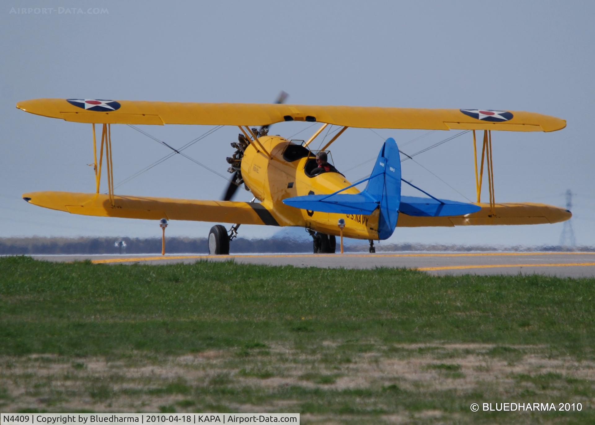 N4409, 1941 Naval Aircraft Factory N3N-3 C/N 4409, Position and Hold