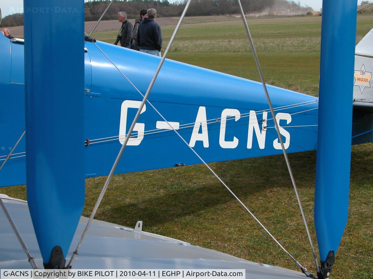 G-ACNS, 1934 De Havilland DH.60G-III Moth Major C/N 5068, JODEL FLY-IN 2010-04-11
