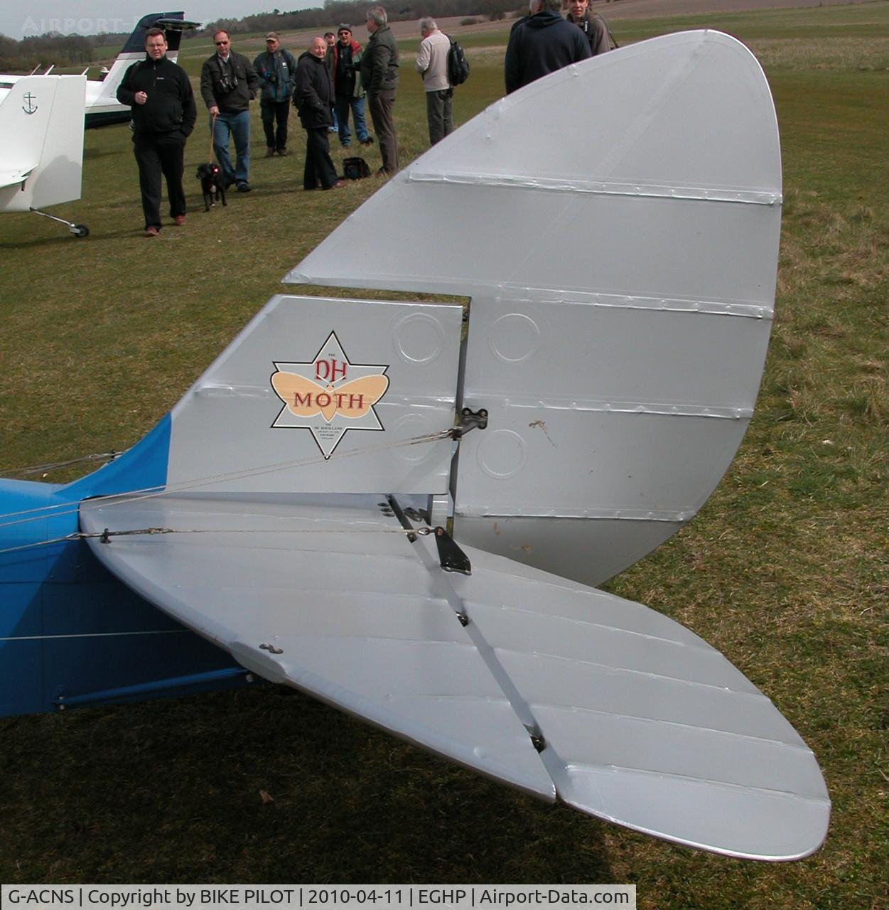 G-ACNS, 1934 De Havilland DH.60G-III Moth Major C/N 5068, JODEL FLY-IN 2010-04-11