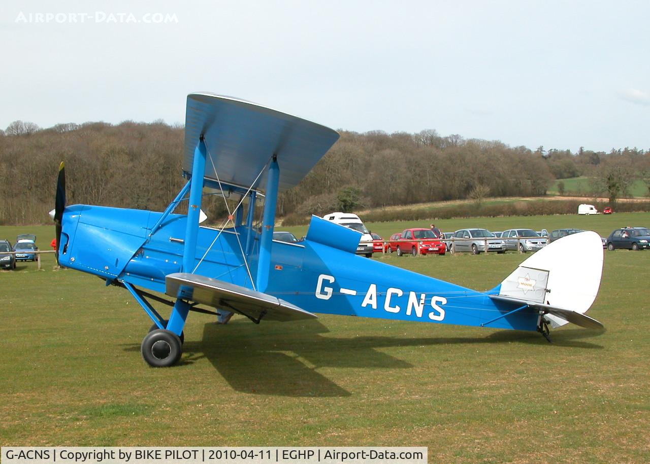 G-ACNS, 1934 De Havilland DH.60G-III Moth Major C/N 5068, JODEL FLY-IN 2010-04-11