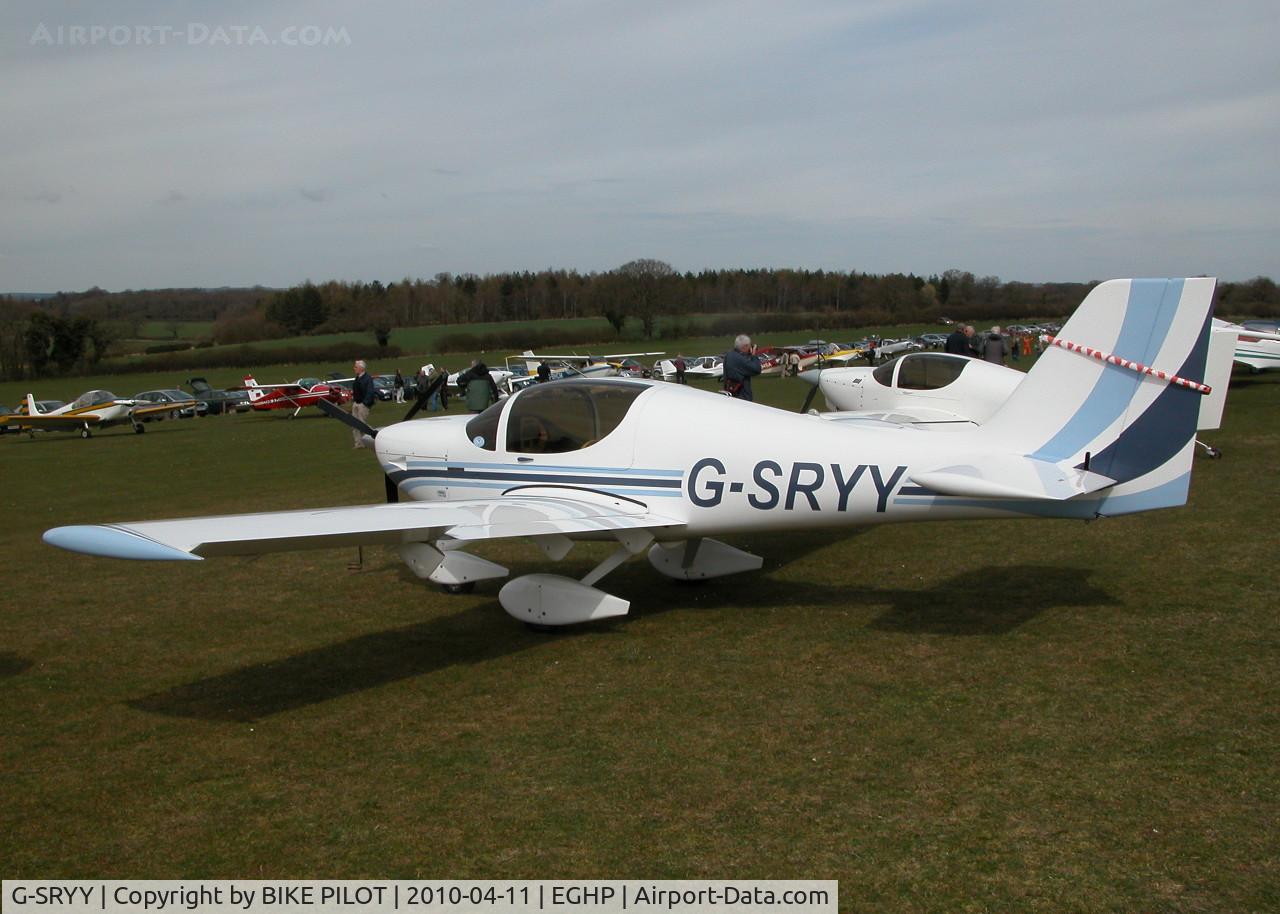 G-SRYY, 2002 Europa XS Tri-Gear C/N PFA 247-13806, JODEL FLY-IN 2010-04-11