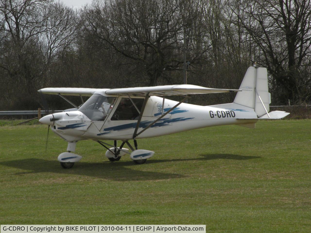G-CDRO, 2005 Comco Ikarus C42 FB80 C/N 0507-6750, RESIDENT TRAINER. JODEL FLY-IN 2010-04-11
