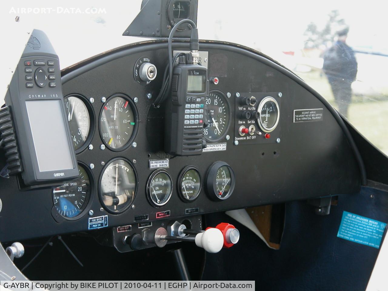 G-AYBR, 1964 Jodel D-112 Club C/N 1259, JODEL FLY-IN 2010-04-11