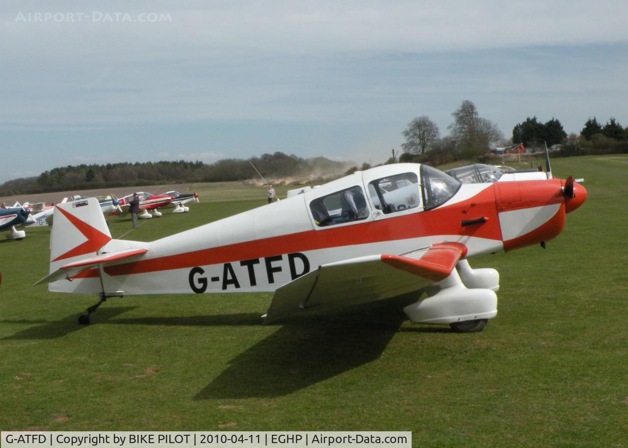 G-ATFD, 1962 Jodel DR-1050 Ambassadeur C/N 311, JODEL FLY-IN 2010-04-11