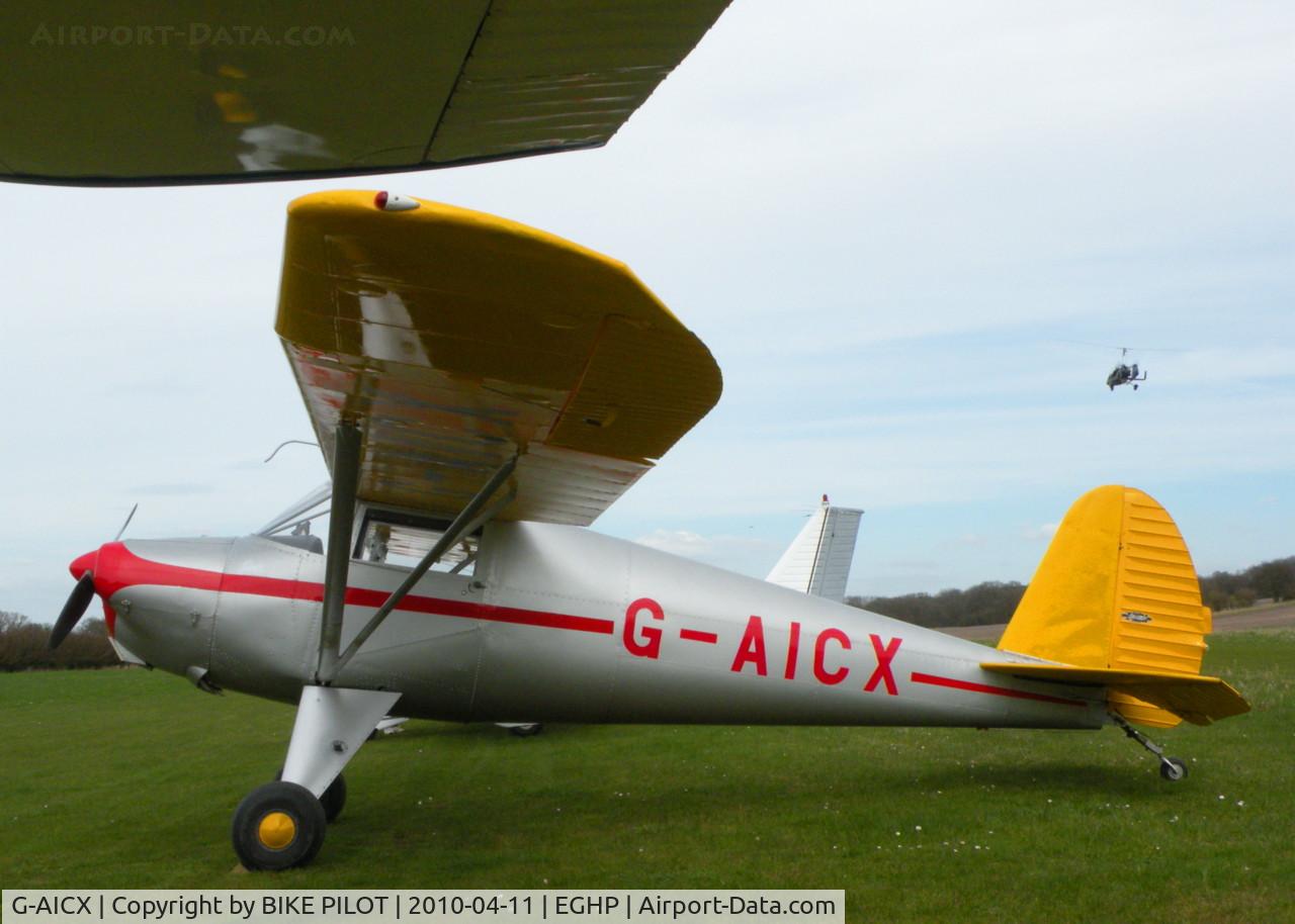 G-AICX, 1946 Luscombe 8A Silvaire C/N 2568, JODEL FLY-IN 2010-04-11