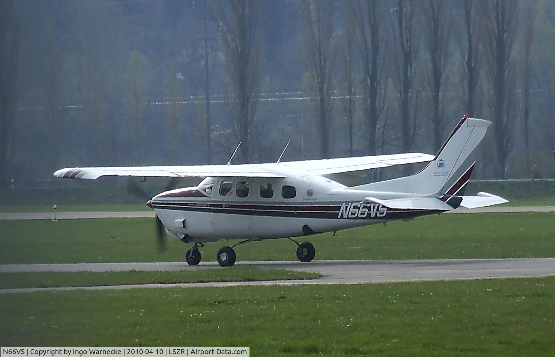 N66VS, 1979 Cessna P210N Pressurised Centurion C/N P21000421, Cessna P210N  Pressurized Centurion at St.Gallen-Altenrhein airfield