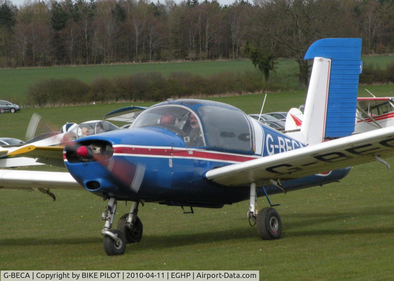 G-BECA, 1976 Socata Rallye 100ST Galopin C/N 2751, JODEL FLY-IN 2010-04-11