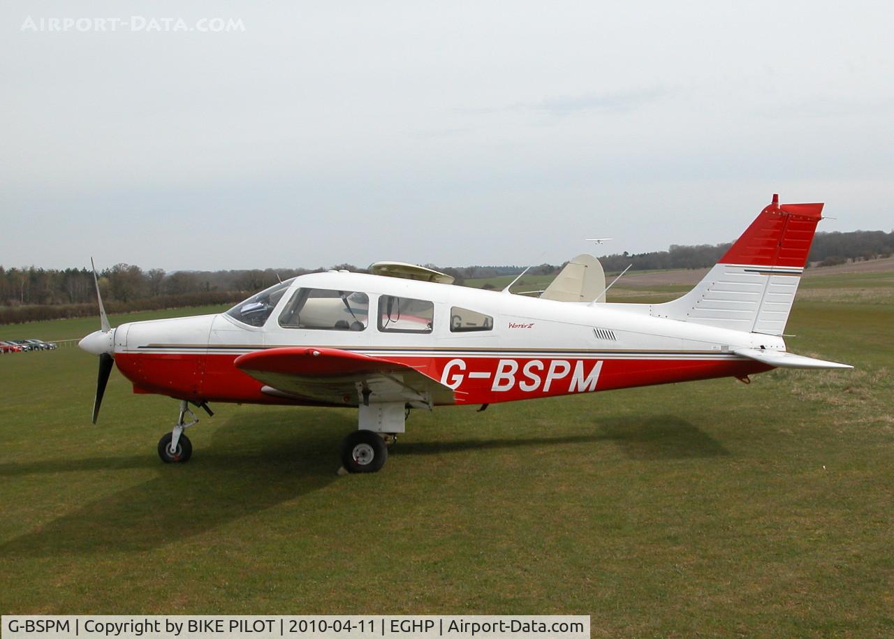 G-BSPM, 1981 Piper PA-28-161 Cherokee Warrior II C/N 28-8116046, JODEL FLY-IN 2010-04-11