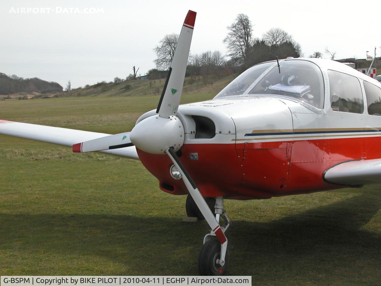 G-BSPM, 1981 Piper PA-28-161 Cherokee Warrior II C/N 28-8116046, THIELERT TAE 125-01 ? JODEL FLY-IN 2010-04-11
