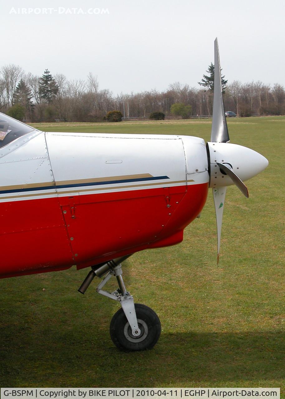 G-BSPM, 1981 Piper PA-28-161 Cherokee Warrior II C/N 28-8116046, THIELERT TAE 125-01 ? JODEL FLY-IN 2010-04-11