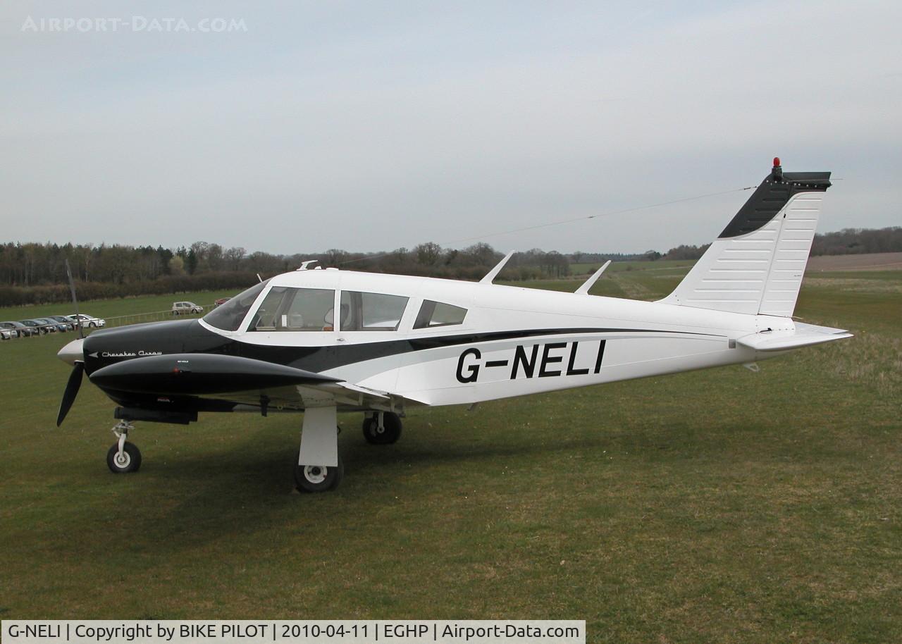 G-NELI, 1968 Piper PA-28R-180 Cherokee Arrow C/N 28R-31011, JODEL FLY-IN 2010-04-11