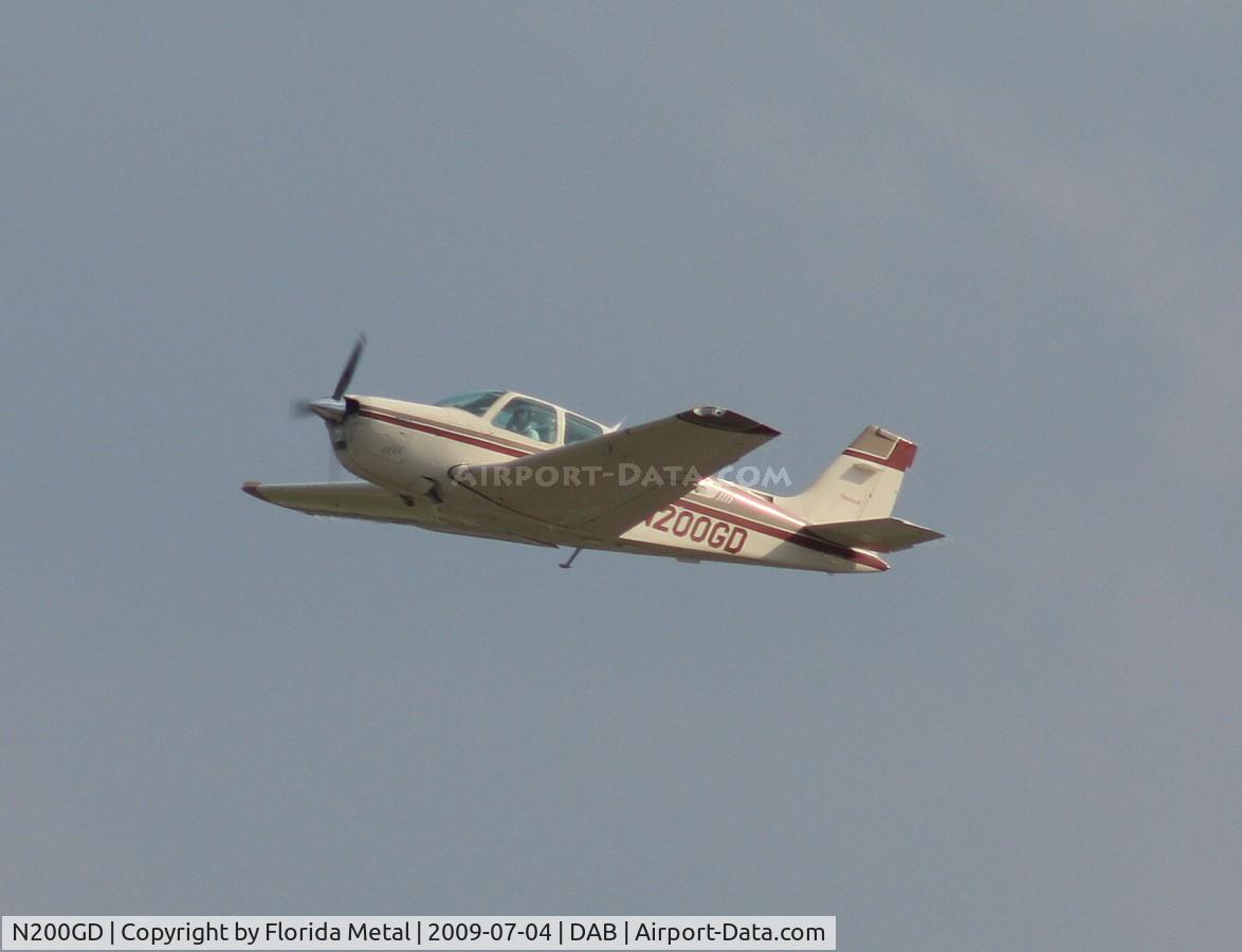 N200GD, 1988 Beech F33A Bonanza C/N CE-1264, Beech F33A