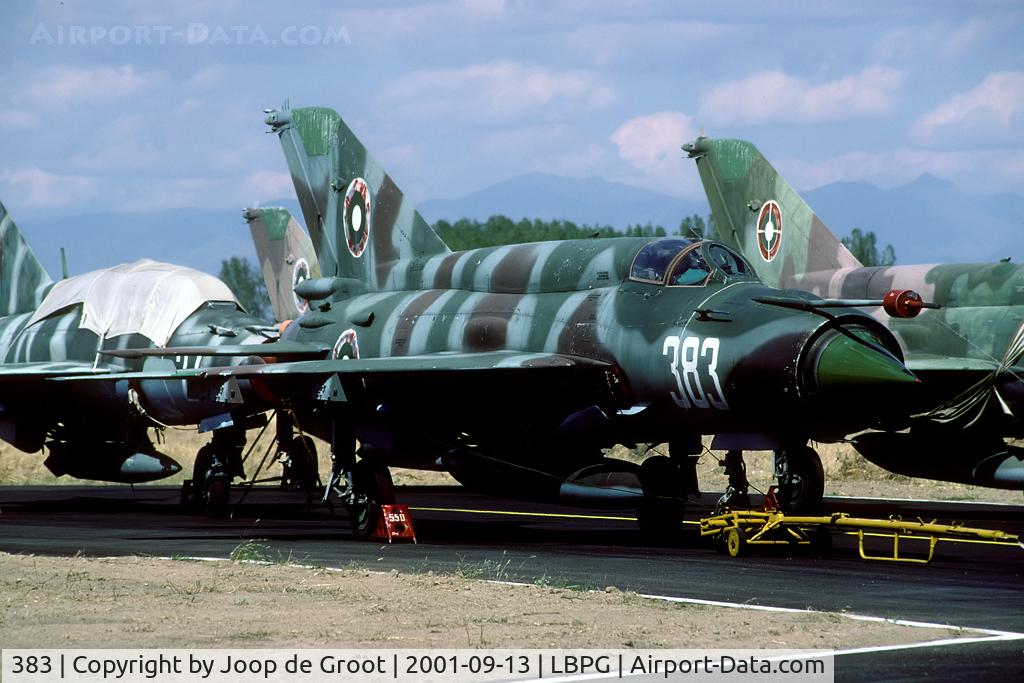 383, Mikoyan-Gurevich MiG-21bis C/N 750944383, a couple of great many MiG-21s in open storage at Graf Ignatievo.