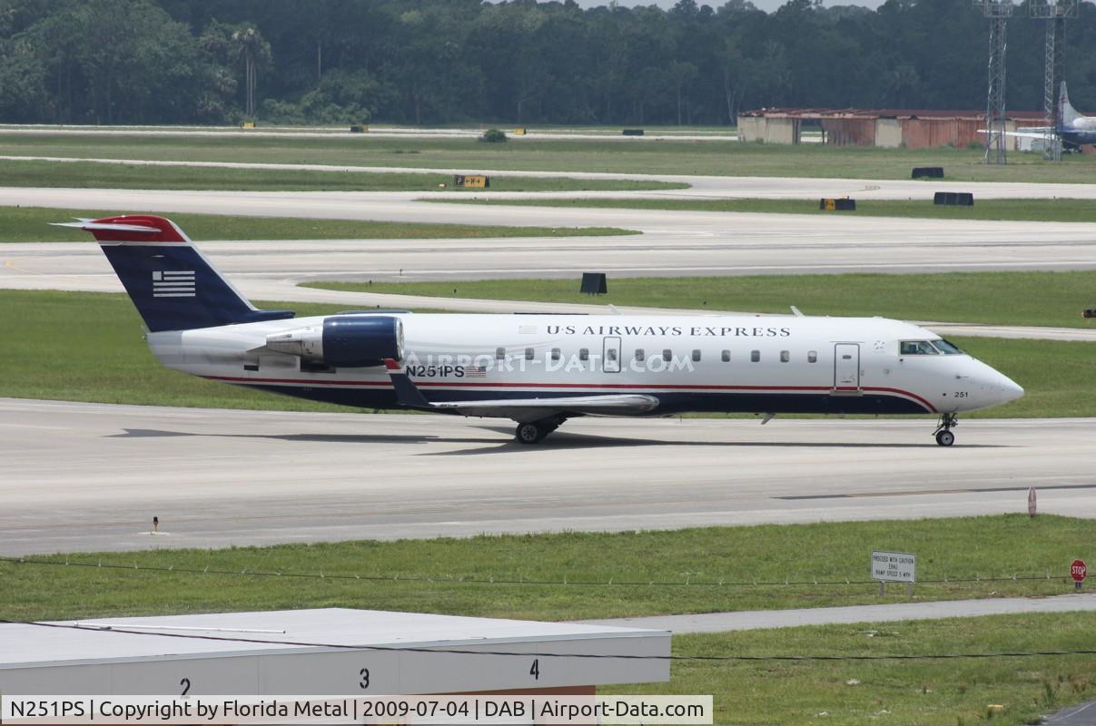 N251PS, 2004 Bombardier CRJ-200ER (CL-600-2B19) C/N 7931, PSA CRJ-200