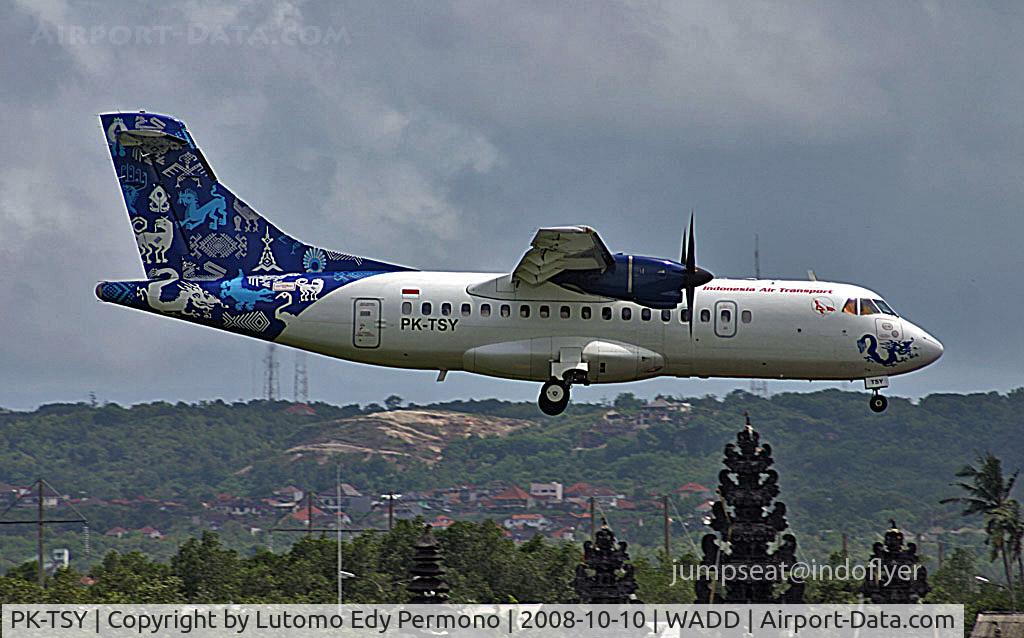 PK-TSY, 1988 ATR 42-300 C/N 118, IAT