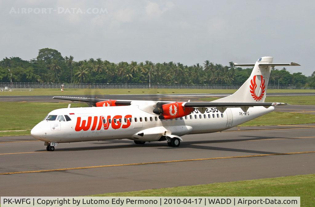 PK-WFG, 2009 ATR 72-212A C/N 882, Wings Air