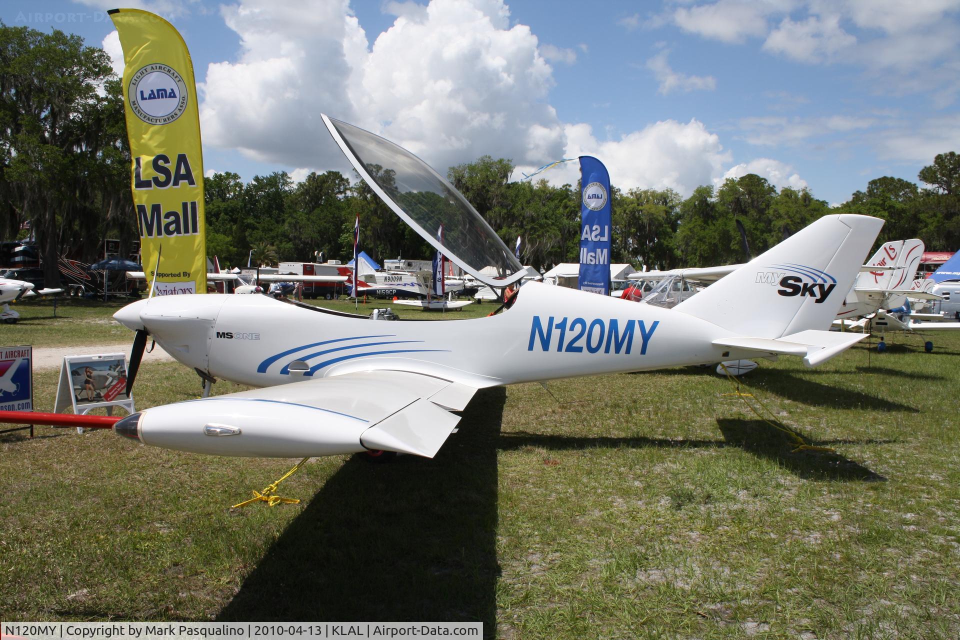 N120MY, Mysky Aircraft Inc MS-1 C/N 0001, Musky MS-1